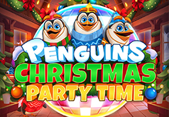 Penguins Christmas Party Time